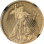 2017-W Gold American Eagle $5 Vault Box Series 2 NGCX Proof 9.9 Ultra Cameo