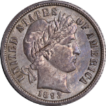1893-O Barber Dime Nice Unc Nice Eye Appeal Strong Strike