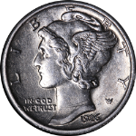 1926-S Mercury Dime Choice AU/BU Details Nice Eye Appeal Nice Strike