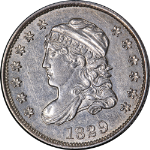 1829 Bust Half Dime Choice AU/BU Great Eye Appeal Strong Strike