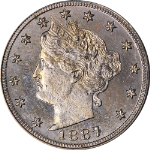 1887 Liberty V Nickel Proof Nice PR Nice Eye Appeal Strong Strike