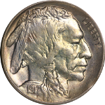 1917-S Buffalo Nickel AU/BU Details Nice Eye Appeal Nice Strike