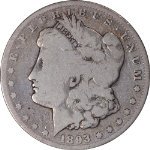 1893-CC Morgan Silver Dollar Nice G+ Key Date Nice Eye Appeal Nice Strike