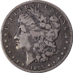 1895-O Morgan Silver Dollar Choice F+ Key Date Superb Eye Appeal Strong Strike