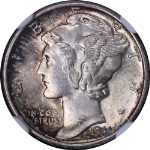 1944-P Mercury Dime NGC MS65 Nice Eye Appeal Nice Strike