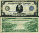 FR. 931 A $10 1914 Federal Reserve Note Chicago VF