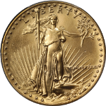 1987 Gold American Eagle $50 PCGS MS69 Reagan Legacy Series