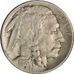 1918-D Buffalo Nickel Choice XF+ Superb Eye Appeal Nice Strike