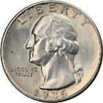 1936-D Washington Quarter Choice BU Details Nice Eye Appeal Nice Strike