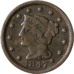 1847 Large Cent