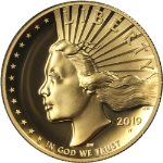 2019-W American Liberty Series $100 Gold High Relief PCGS SP70 DMPL Exclusive