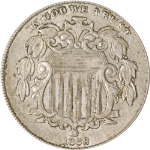 1869 Shield Nickel
