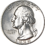 1939-D Washington Quarter