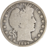 1899-O Barber Half Dollar