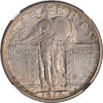 1916 Standing Liberty Quarter NGC MS64 Key Date Nice Eye Appeal Nice Strike