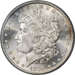 1880-S Morgan Silver Dollar OGH PCGS MS66 Superb Eye Appeal Strong Strike