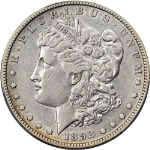 1892-S Morgan Silver Dollar PCGS XF45 Key Date Nice Eye Appeal Nice Strike