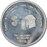 1973 Mother-Lode Mint 1 Ounce Silver "Don't Git Caught Wit Yer Pants Down" .999