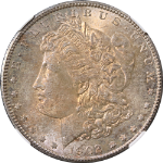 1902-O Morgan Silver Dollar NGC MS65 - Toning, Nice