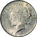 1923-P Peace Dollar PCGS MS63 - Toning