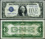 FR. 1601 $1 1928-A Silver Certificate X-A Block VF