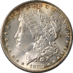 1899-O Morgan Silver Dollar PCGS MS64 - Toning