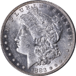 1883-S Morgan Silver Dollar PCGS AU58 Great Eye Appeal Strong Strike