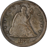 1875-S Twenty (20) Cent Piece Nice BU Details Nice Eye Appeal Strong Strike