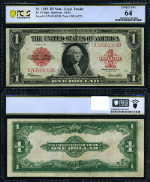 FR. 40 $1 1923 Legal Tender Choice PCGS CU64