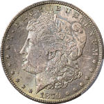 1879-S Morgan Silver Dollar PCGS MS63 - Toning, Super Clean