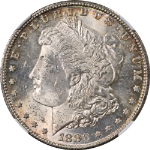 1880-S Morgan Silver Dollar NGC MS63 - Toning