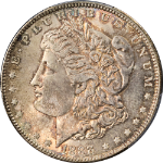 1888-P Morgan Silver Dollar PCGS MS64 - Toning