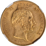 1900 HC VBP Denmark Gold 20 Kroner NGC MS63