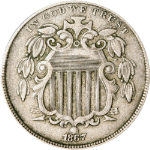 1867 Shield Nickel