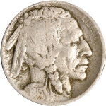 1913-D Type 2 Buffalo Nickel