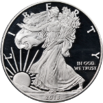 2018-S Silver American Eagle $1 PCGS PR70 DCAM 1st Day Issue Mercanti Label