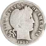 1903-S Barber Dime
