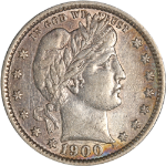 1900-P Barber Quarter