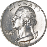 1939-D Washington Quarter