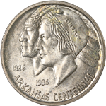 1936-S Arkansas Commem Half Dollar