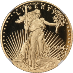 2024-W Gold American Eagle $25 NGC PF70 Ultra Cameo Edmund Moy Auto