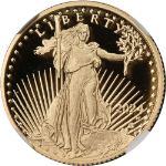 2024-W Gold American Eagle $10 NGC PF70 Ultra Cameo Edmund Moy Auto
