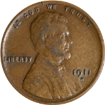 1911-D Lincoln Cent
