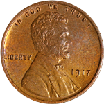 1917-P Lincoln Cent