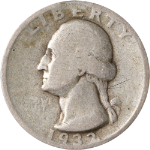 1932-S Washington Quarter - Key Date