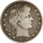 1899-P Barber Half Dollar