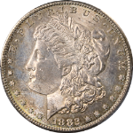 1882-S Morgan Silver Dollar PCGS MS64 - Toning