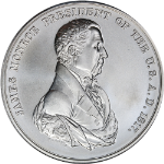 U.S. Mint Presidential Silver Medal Program James Monroe 1 oz .999 OGP COA STOCK
