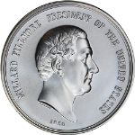 U.S. Mint Presidential Silver Medal Program Millard Fillmore 1 oz .999 OGP COA