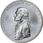 U.S. Mint Presidential Silver Medal Program Thomas Jefferson 1 oz .999 OGP STOCK